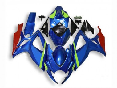 Azul Carenado & Plástico Suzuki GSXR 600 / 750 K6 2006-2007