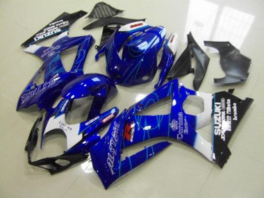 Azul Corona Carenado Suzuki GSXR 1000 K7 2007-2008