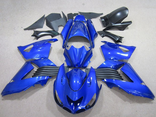 Azul Kit ABS Carenado Kawasaki ZX14R ZZR 1400 2006-2011 Azul Kit ABS Carenado Kawasaki ZX14R ZZR 1400 2006-2011