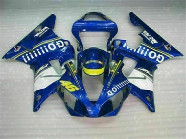 Azul Kit Carenado Inyección Yamaha R1 2000-2001