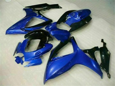 Azul Kit Completo Carenado Suzuki GSXR 600 / 750 K6 2006-2007