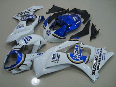 Azul Lucky Strike Carenado Suzuki GSXR 1000 K7 2007-2008
