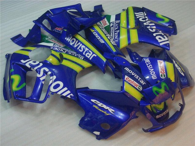 Azul Movistar Castrol Carenado Honda CBR 600 F3 1995-1998 Azul Movistar Castrol Carenado Honda CBR 600 F3 1995-1998