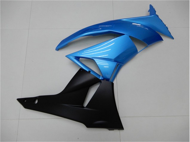 Azul Negro ABS Carenado Kawasaki ZX6R 2009-2012 Azul Negro ABS Carenado Kawasaki ZX6R 2009-2012