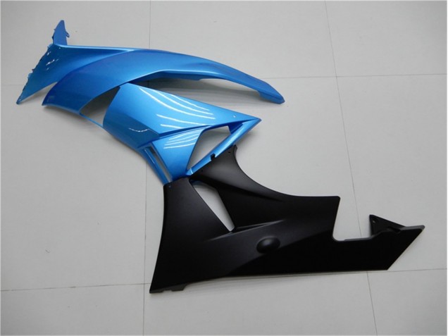 Azul Negro ABS Carenado Kawasaki ZX6R 2009-2012 Azul Negro ABS Carenado Kawasaki ZX6R 2009-2012