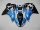 Azul Negro ABS Carenado Kawasaki ZX6R 2009-2012 Azul Negro ABS Carenado Kawasaki ZX6R 2009-2012