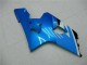 Azul Negro ABS Kits Carenado Suzuki GSXR 600 / 750 K4 2004-2005