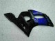 Azul Negro ABS Plástica Yamaha R6 1998-2002 Azul Negro ABS Plástica Yamaha R6 1998-2002