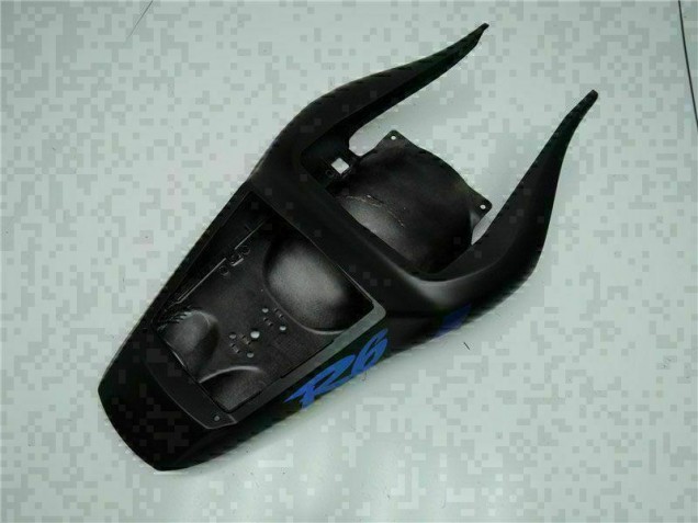 Azul Negro ABS Plástica Yamaha R6 1998-2002 Azul Negro ABS Plástica Yamaha R6 1998-2002