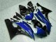 Azul Negro ABS Plástica Yamaha R6 2006-2007 Azul Negro ABS Plástica Yamaha R6 2006-2007