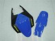 Azul Negro ABS Plástico Suzuki GSXR 1000 K5 2005-2006 Azul Negro ABS Plástico Suzuki GSXR 1000 K5 2005-2006