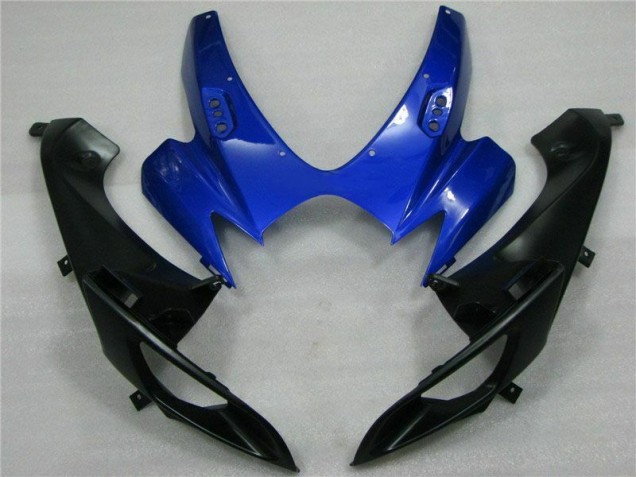Azul Negro ABS Plásticos Suzuki GSXR 600 / 750 K6 2006-2007 Azul Negro ABS Plásticos Suzuki GSXR 600 / 750 K6 2006-2007