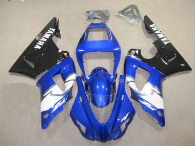 Azul Negro Blanco Calcomanía Carenado Yamaha R1 1998-1999