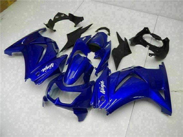 Azul Negro Blanco Ninja Kits Completo Carenado Kawasaki EX250 2008-2012 Azul Negro Blanco Ninja Kits Completo Carenado Kawasaki EX250 2008-2012