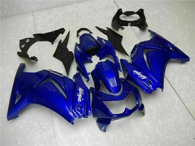 Azul Negro Blanco Ninja Kits Completo Carenado Kawasaki EX250 2008-2012 Azul Negro Blanco Ninja Kits Completo Carenado Kawasaki EX250 2008-2012
