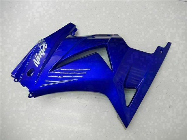 Azul Negro Blanco Ninja Kits Completo Carenado Kawasaki EX250 2008-2012 Azul Negro Blanco Ninja Kits Completo Carenado Kawasaki EX250 2008-2012