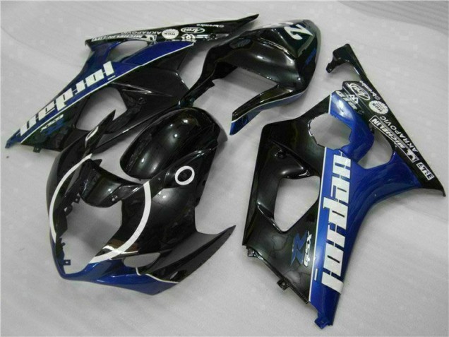 Azul Negro Carenado Completo Suzuki GSXR 1000 K3 2003-2004 Azul Negro Carenado Completo Suzuki GSXR 1000 K3 2003-2004