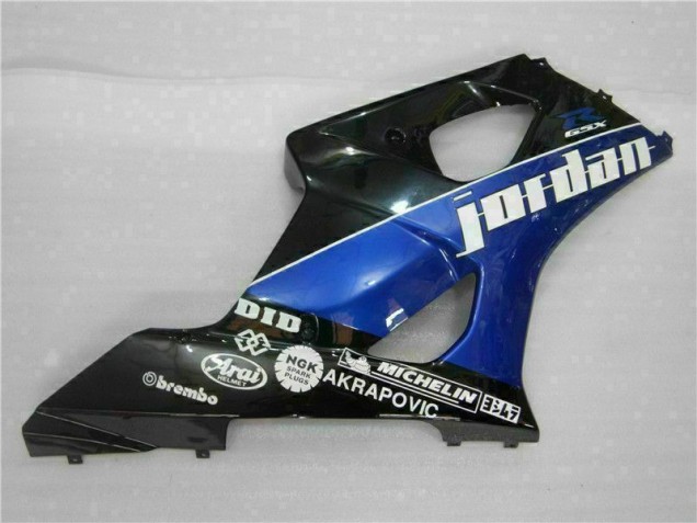Azul Negro Carenado Completo Suzuki GSXR 1000 K3 2003-2004 Azul Negro Carenado Completo Suzuki GSXR 1000 K3 2003-2004