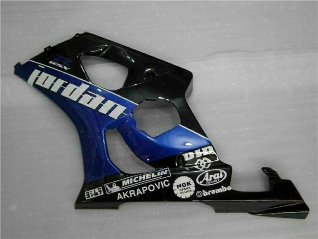 Azul Negro Carenado Completo Suzuki GSXR 1000 K3 2003-2004 Azul Negro Carenado Completo Suzuki GSXR 1000 K3 2003-2004