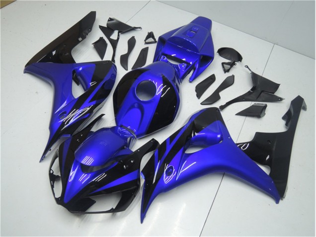 Azul Negro Carenado Honda CBR 1000 RR 2006-2007 Azul Negro Carenado Honda CBR 1000 RR 2006-2007