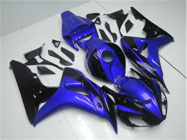 Azul Negro Carenado Honda CBR 1000 RR 2006-2007 Azul Negro Carenado Honda CBR 1000 RR 2006-2007