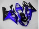 Azul Negro Carenado & Plástico Suzuki GSXR 600 / 750 K4 2004-2005 Azul Negro Carenado & Plástico Suzuki GSXR 600 / 750 K4 2004-2005