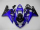 Azul Negro Carenado & Plástico Suzuki GSXR 600 / 750 K4 2004-2005 Azul Negro Carenado & Plástico Suzuki GSXR 600 / 750 K4 2004-2005