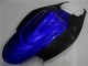 Azul Negro Carenado & Plástico Suzuki GSXR 600 / 750 K6 2006-2007 Azul Negro Carenado & Plástico Suzuki GSXR 600 / 750 K6 2006-2007