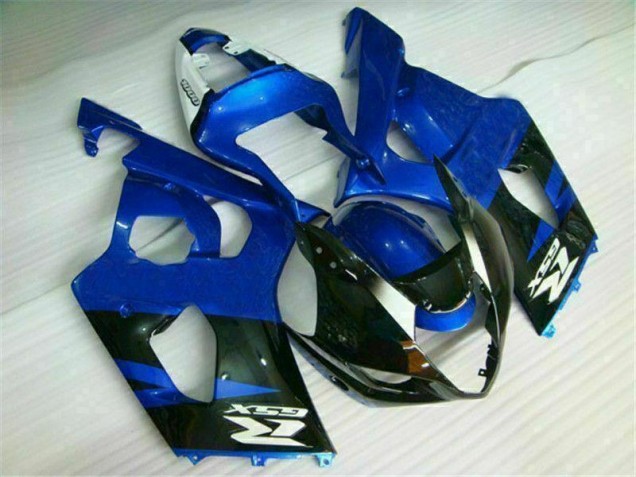 Azul Negro Carenado Suzuki GSXR 1000 K3 2003-2004 Azul Negro Carenado Suzuki GSXR 1000 K3 2003-2004