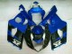 Azul Negro Carenado Suzuki GSXR 1000 K3 2003-2004 Azul Negro Carenado Suzuki GSXR 1000 K3 2003-2004
