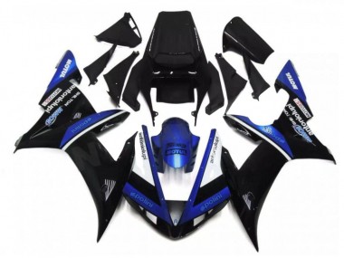 Azul Negro Carenado Yamaha R1 2002-2003