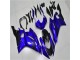 Azul Negro Carenado Yamaha R6 2017-2023 Azul Negro Carenado Yamaha R6 2017-2023