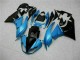 Azul Negro Kit ABS Carenado Kawasaki ZX6R 2009-2012