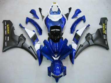 Azul Negro Kits ABS Carenado Yamaha R6 2006-2007