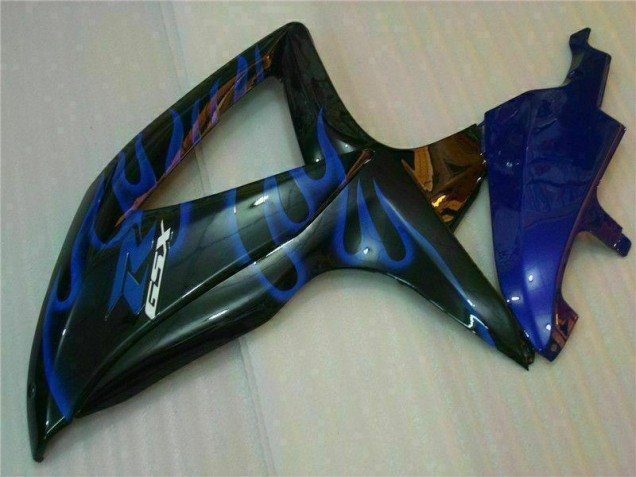 Azul Negro Kits Completo Carenado ABS Suzuki GSXR 600 / 750 K8 2008-2010 Azul Negro Kits Completo Carenado ABS Suzuki GSXR 600 / 750 K8 2008-2010