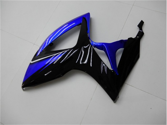 Azul Negro Kits Completo Carenado Suzuki GSXR 600 / 750 K6 2006-2007 Azul Negro Kits Completo Carenado Suzuki GSXR 600 / 750 K6 2006-2007