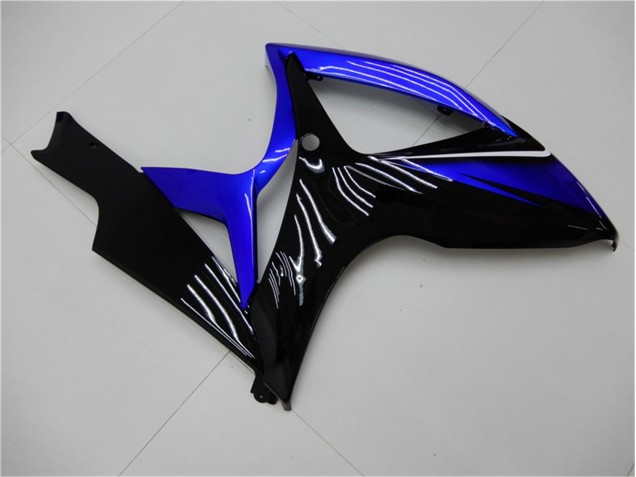 Azul Negro Kits Completo Carenado Suzuki GSXR 600 / 750 K6 2006-2007 Azul Negro Kits Completo Carenado Suzuki GSXR 600 / 750 K6 2006-2007