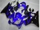 Azul Negro Plástica Honda CBR 600 F4i 2001-2003 Azul Negro Plástica Honda CBR 600 F4i 2001-2003