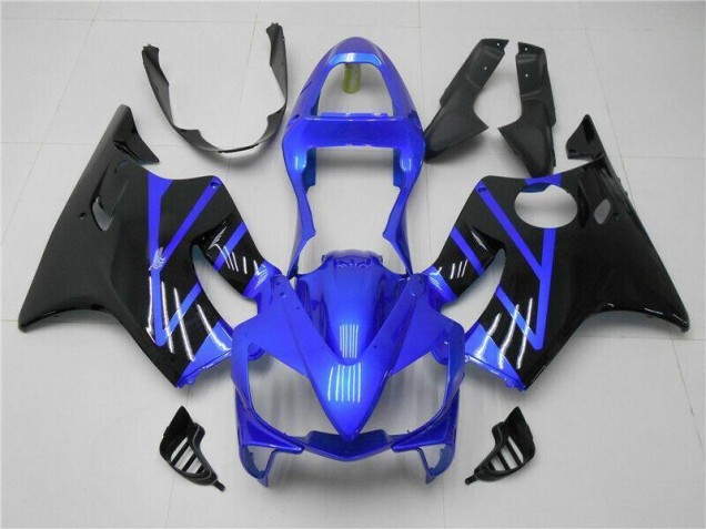 Azul Negro Plástica Honda CBR 600 F4i 2001-2003 Azul Negro Plástica Honda CBR 600 F4i 2001-2003