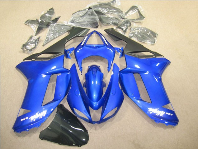 Azul Ninja 636 Carenado Kawasaki ZX6R 2007-2008 Azul Ninja 636 Carenado Kawasaki ZX6R 2007-2008