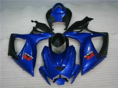 Azul Plástica Suzuki GSXR 600 / 750 K6 2006-2007