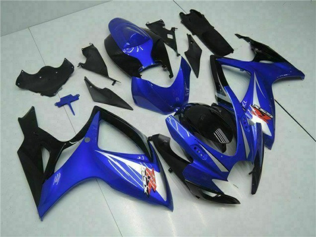 Azul Plástico Suzuki GSXR 600 / 750 K6 2006-2007 Azul Plástico Suzuki GSXR 600 / 750 K6 2006-2007