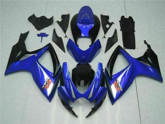 Azul Plástico Suzuki GSXR 600 / 750 K6 2006-2007 Azul Plástico Suzuki GSXR 600 / 750 K6 2006-2007