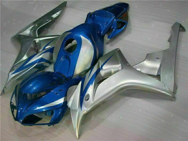 Azul Plata Carenado Honda CBR 1000 RR 2006-2007 Azul Plata Carenado Honda CBR 1000 RR 2006-2007