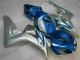 Azul Plata Carenado Honda CBR 1000 RR 2006-2007 Azul Plata Carenado Honda CBR 1000 RR 2006-2007