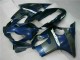 Azul Plata Carenado Honda CBR 600 F4i 2004-2007