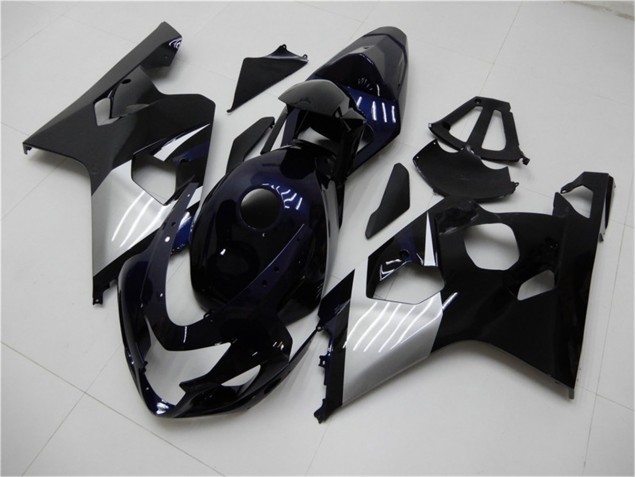 Azul Plata Carenado Suzuki GSXR 600 / 750 K4 2004-2005