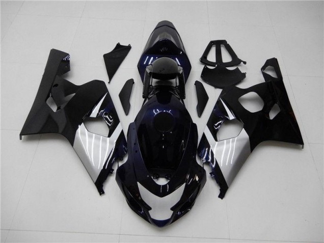 Azul Plata Carenado Suzuki GSXR 600 / 750 K4 2004-2005