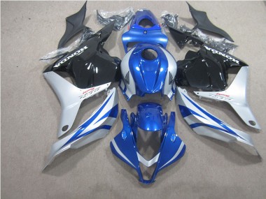 Azul Plata Negro Carenado Honda CBR 600 RR 2009-2012