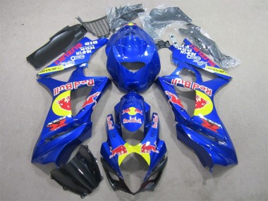 Azul Red Bull Carenado Suzuki GSXR 1000 K7 2007-2008